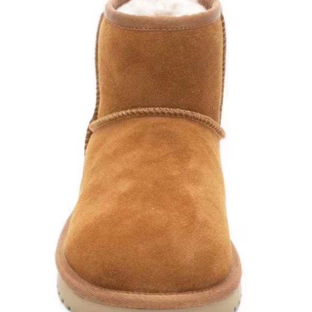 Koolaburra Koola Mini II Chestnut Suede Boots - Picture 3 of 12